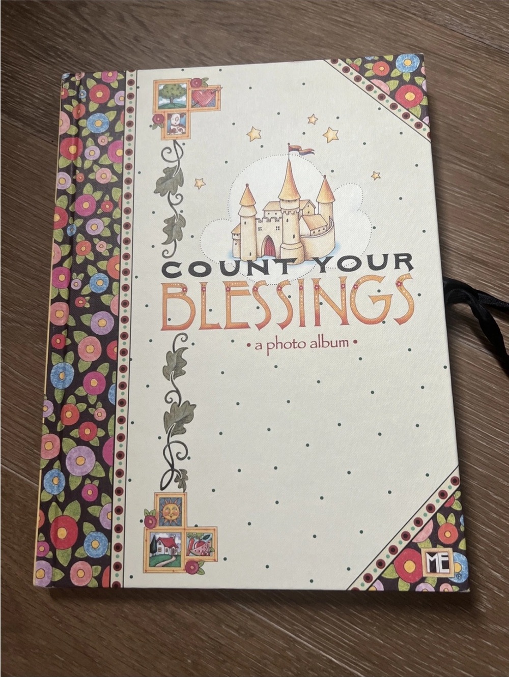 Count Your Blessings Cream Photo Album